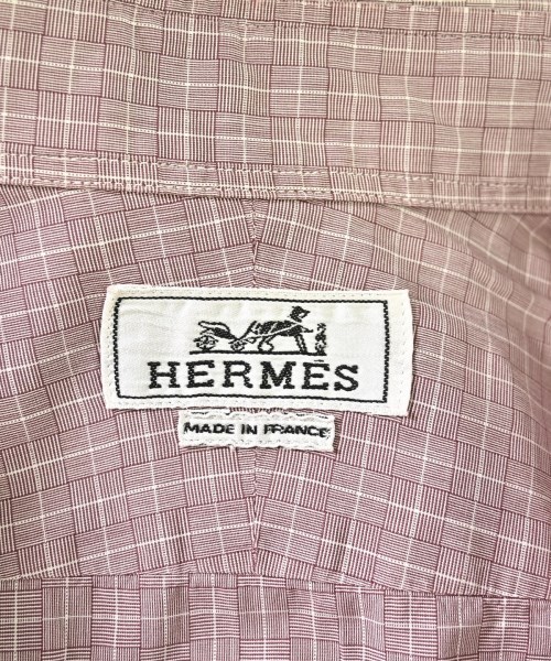 HERMES（エルメス）カジュアルシャツ 赤 サイズ:41(XL位) メンズ/2200706564013