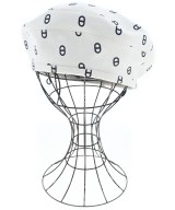 HERMES（エルメス）ハンチング・ベレー帽 白 サイズ:56 レディース/2200706591033