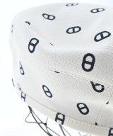 HERMES（エルメス）ハンチング・ベレー帽 白 サイズ:56 レディース/2200706591033
