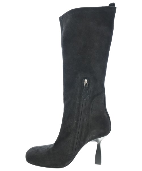 HERMES（エルメス）ブーツ 黒 サイズ:EU38(24.5cm位) レディース/2200706717044