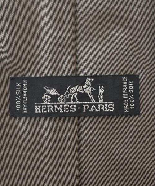 HERMES（エルメス）ネクタイ グレー サイズ:- メンズ/2200708257074