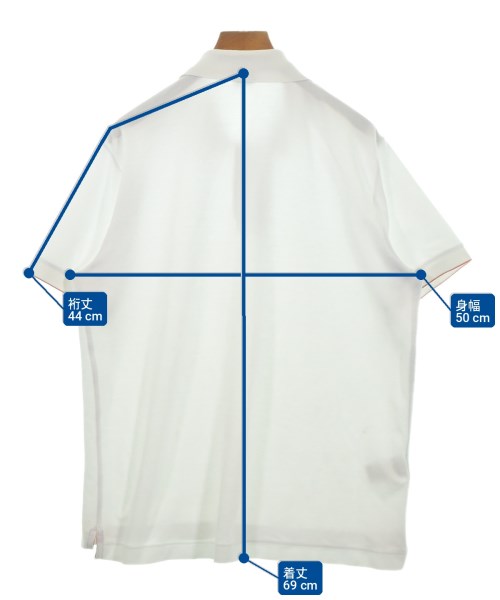 HERMES（エルメス）ポロシャツ 白 サイズ:XL レディース/2200705064057
