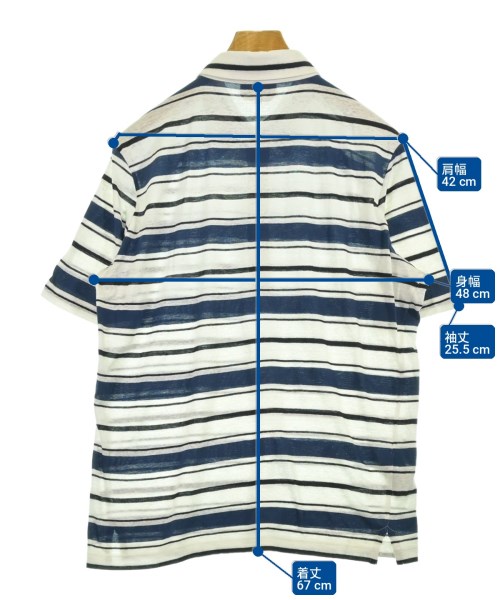 HERMES（エルメス）Tシャツ・カットソー 紺 サイズ:M メンズ/2200708863015
