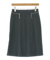 HERMES（エルメス）ひざ丈スカート 黒 サイズ:34(XXS位) レディース/2200708863077