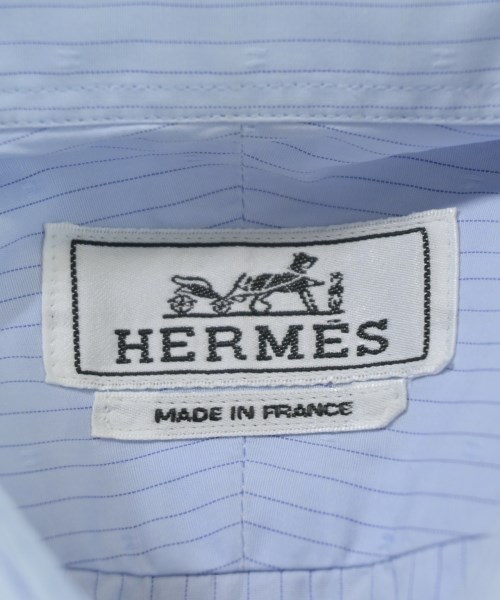 HERMES（エルメス）カジュアルシャツ 青 サイズ:43(XXXL位) メンズ/2200708863091