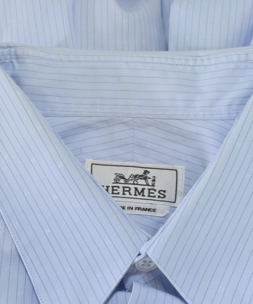 HERMES（エルメス）カジュアルシャツ 青 サイズ:43(XXXL位) メンズ/2200708863091