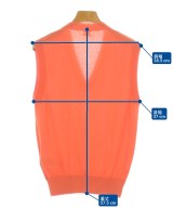 HERMES（エルメス）ベスト オレンジ サイズ:36(XS位) レディース/2200709307099