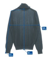 HERMES（エルメス）ニット・セーター 青 サイズ:M メンズ/2200709381037