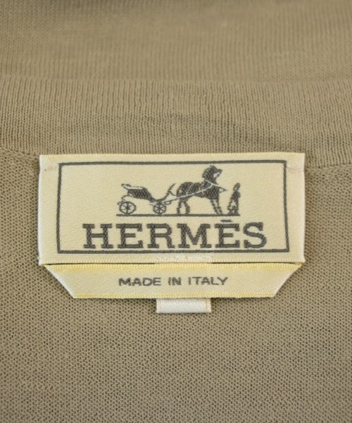 HERMES（エルメス）ニット・セーター ベージュ サイズ:S メンズ/2200709381044
