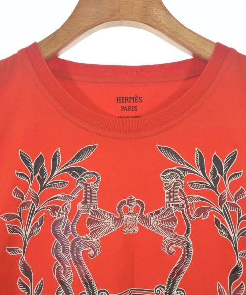 HERMES（エルメス）Tシャツ・カットソー オレンジ サイズ:38(S位) レディース/2200709907039