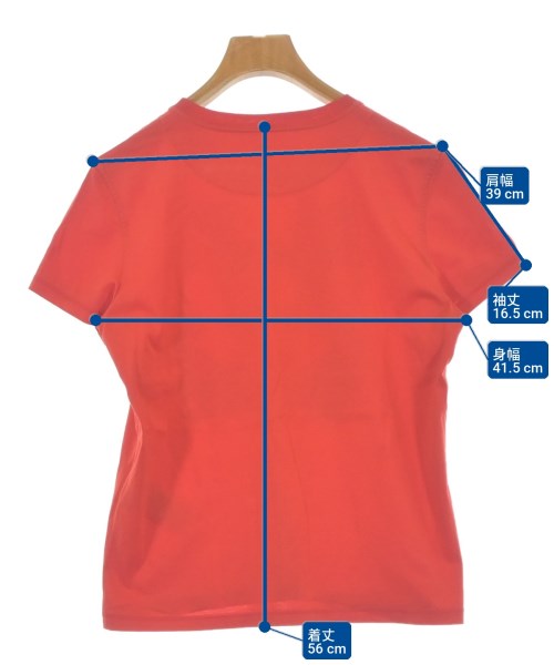 HERMES（エルメス）Tシャツ・カットソー オレンジ サイズ:38(S位) レディース/2200709907039