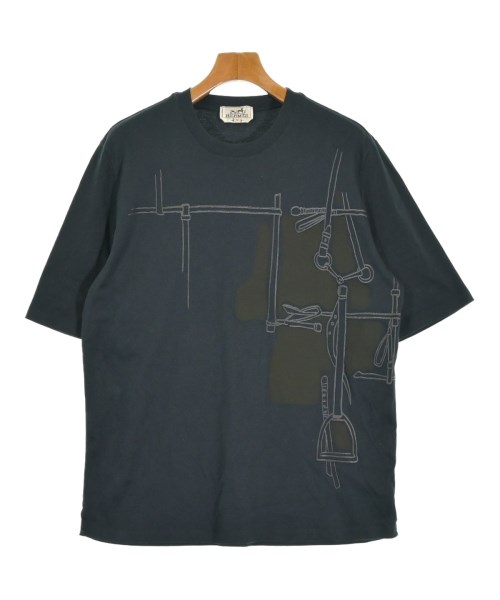 HERMES（エルメス）Tシャツ・カットソー 黒 サイズ:M メンズ/2200710342058