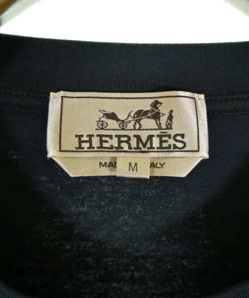 HERMES（エルメス）Tシャツ・カットソー 黒 サイズ:M メンズ/2200710342058