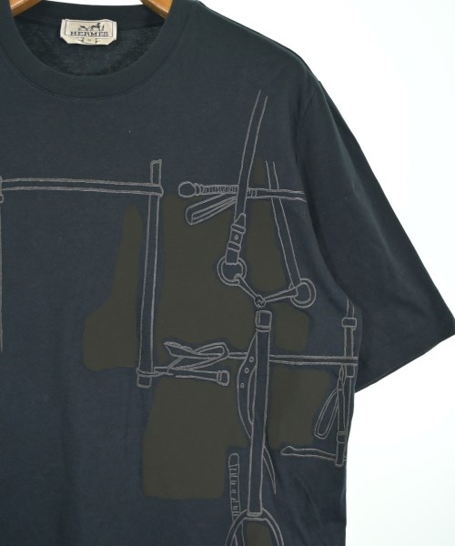 HERMES（エルメス）Tシャツ・カットソー 黒 サイズ:M メンズ/2200710342058