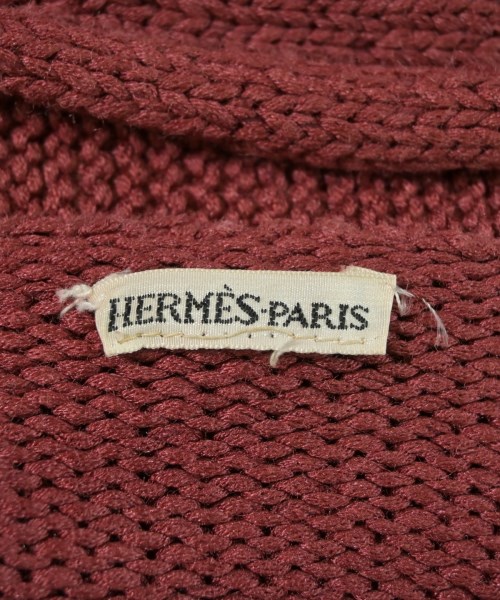 HERMES（エルメス）カーディガン 赤 サイズ:M レディース/2200710380234