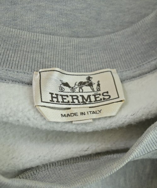 HERMES（エルメス）スウェット グレー サイズ:L メンズ/2200662803010