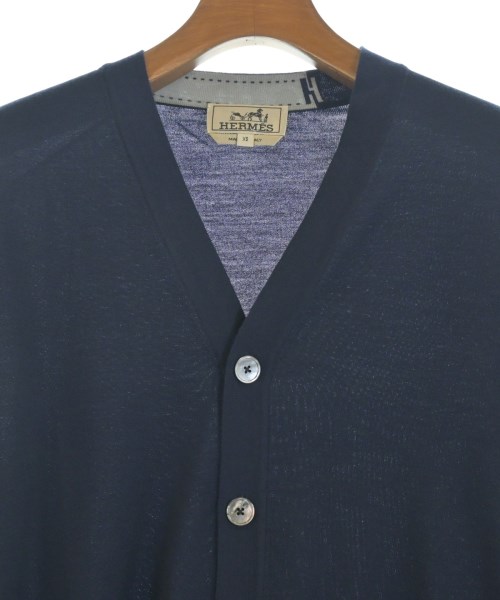HERMES（エルメス）カーディガン 紺 サイズ:XS メンズ/2200662803072
