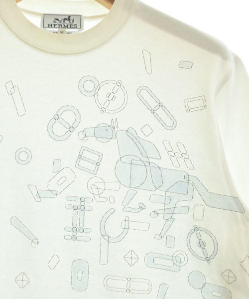 HERMES（エルメス）Tシャツ・カットソー 白 サイズ:XS メンズ/2200662803089
