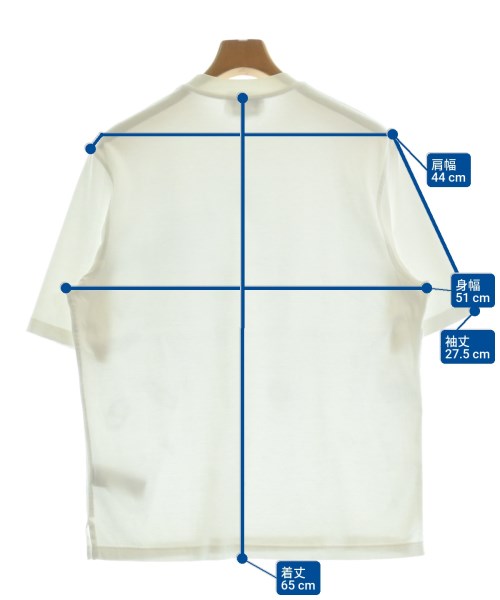 HERMES（エルメス）Tシャツ・カットソー 白 サイズ:XS メンズ/2200662803089