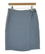 HERMES（エルメス）ひざ丈スカート 青 サイズ:38(S位) レディース/2200662803102