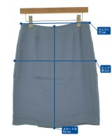 HERMES（エルメス）ひざ丈スカート 青 サイズ:38(S位) レディース/2200662803102