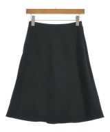 HERMES（エルメス）ひざ丈スカート 黒 サイズ:34(XXS位) レディース/2200662803119