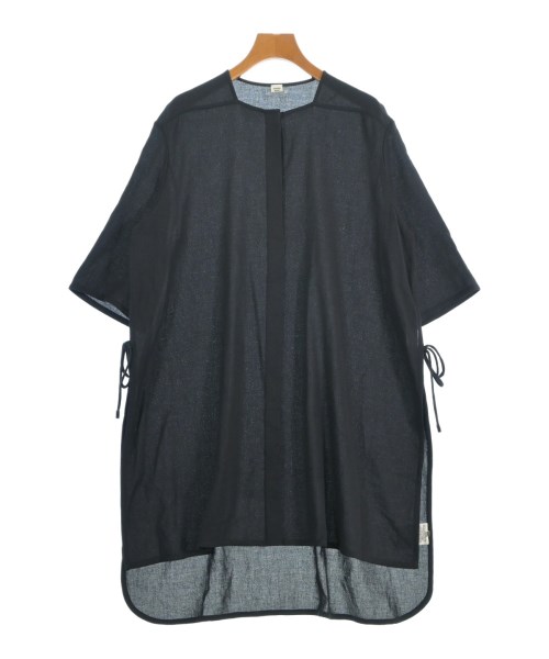 HERMES(エルメス)ブラウス 紺 サイズ:34(XXS位)/2200662803126