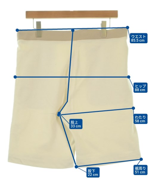 HERMES（エルメス）ショートパンツ 白 サイズ:L メンズ/2200662803164