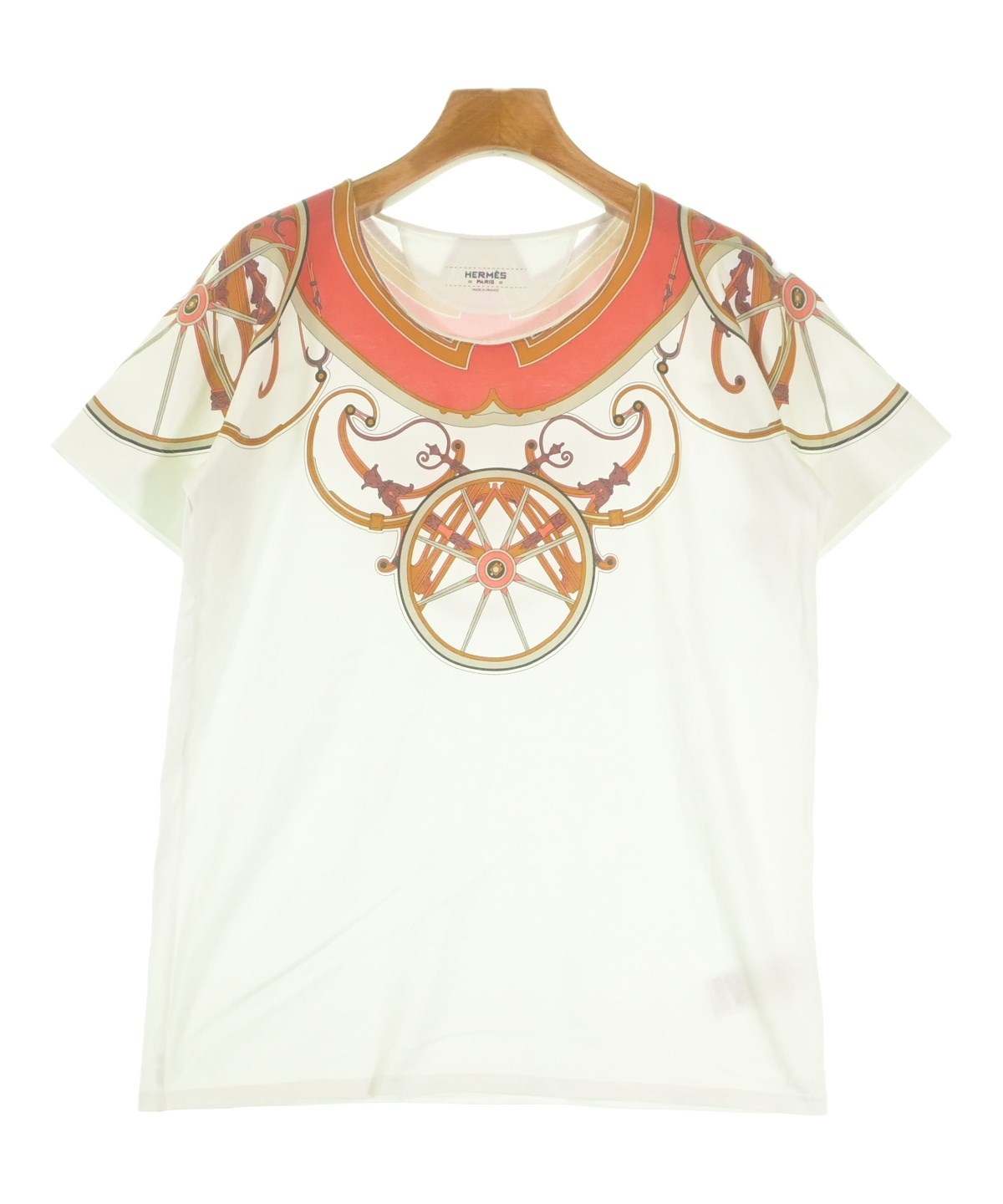 HERMES（エルメス）Tシャツ・カットソー 白 サイズ:34(XXS位