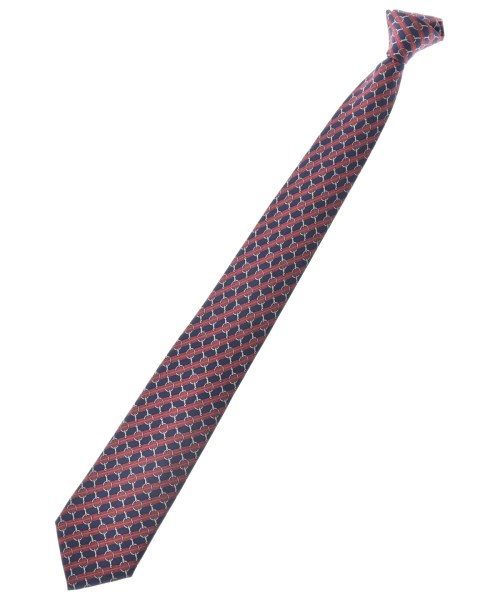 HERMES(エルメス)ネクタイ 赤 サイズ:-/2200663017096