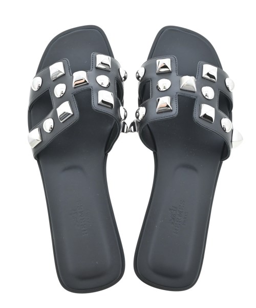 HERMES（エルメス）サンダル 黒 サイズ:EU36 1/2(23cm位) レディース/2200663227013