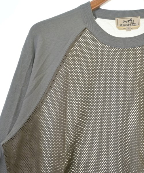 HERMES（エルメス）ニット・セーター グレー サイズ:XL メンズ/2200663311088