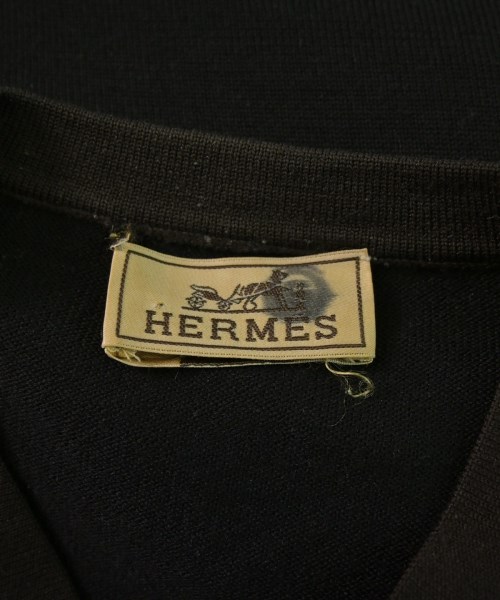 HERMES（エルメス）ニット・セーター 黒 サイズ:S メンズ/2200663596010