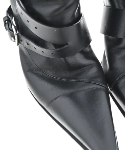 HERMES（エルメス）ブーツ 黒 サイズ:EU38(24.5cm位) レディース/2200657551407