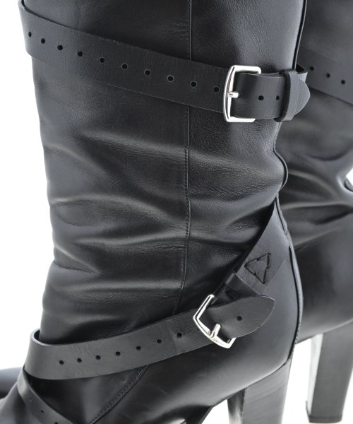 HERMES（エルメス）ブーツ 黒 サイズ:EU38(24.5cm位) レディース/2200657551407