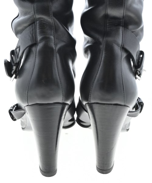 HERMES（エルメス）ブーツ 黒 サイズ:EU38(24.5cm位) レディース/2200657551407
