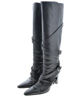HERMES（エルメス）ブーツ 黒 サイズ:EU38(24.5cm位) レディース/2200657551407