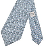 HERMES（エルメス）ネクタイ 青 サイズ:- メンズ/2200660438153