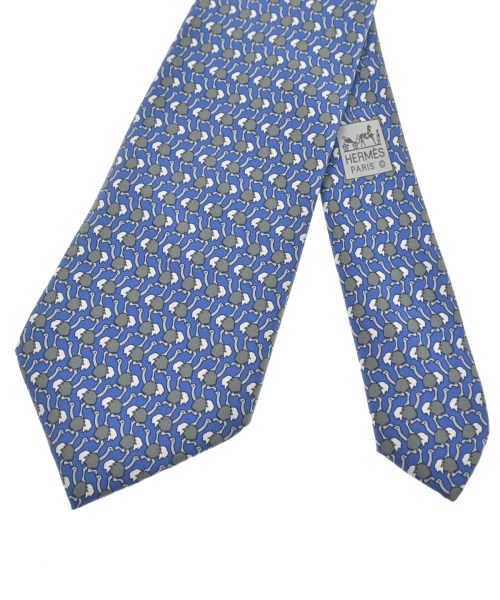 HERMES（エルメス）ネクタイ 青 サイズ:- メンズ/2200660438207