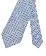 HERMES（エルメス）ネクタイ 青 サイズ:- メンズ/2200660438214