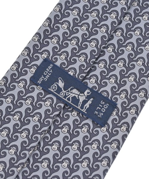 HERMES（エルメス）ネクタイ グレー サイズ:- メンズ/2200661679517