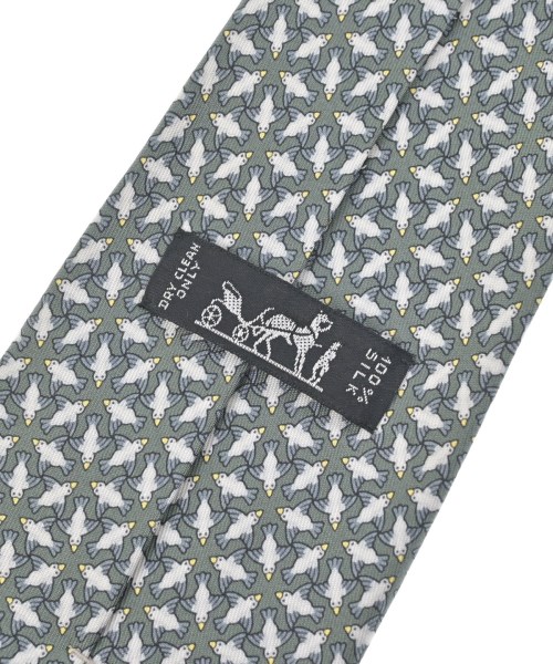 HERMES（エルメス）ネクタイ 緑 サイズ:- メンズ/2200661679524