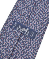 HERMES（エルメス）ネクタイ 紺 サイズ:- メンズ/2200661679548