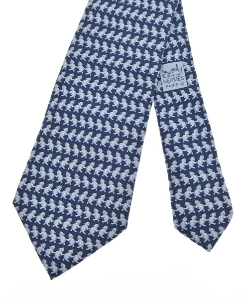 HERMES（エルメス）ネクタイ 紺 サイズ:- メンズ/2200661679555