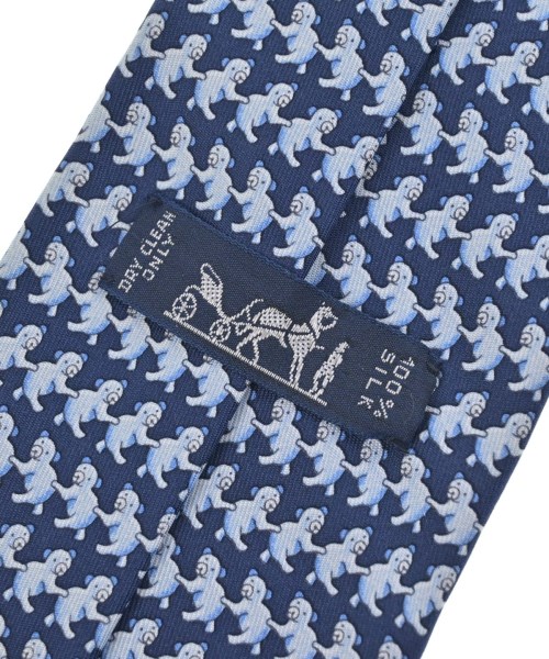 HERMES（エルメス）ネクタイ 紺 サイズ:- メンズ/2200661679555