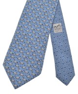 HERMES（エルメス）ネクタイ 青 サイズ:- メンズ/2200661679562