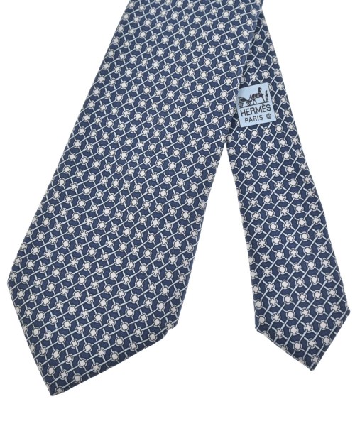 HERMES（エルメス）ネクタイ 紺 サイズ:- メンズ/2200661679579