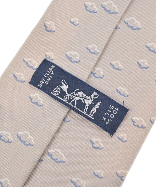 HERMES（エルメス）ネクタイ ベージュ サイズ:- メンズ/2200661679586