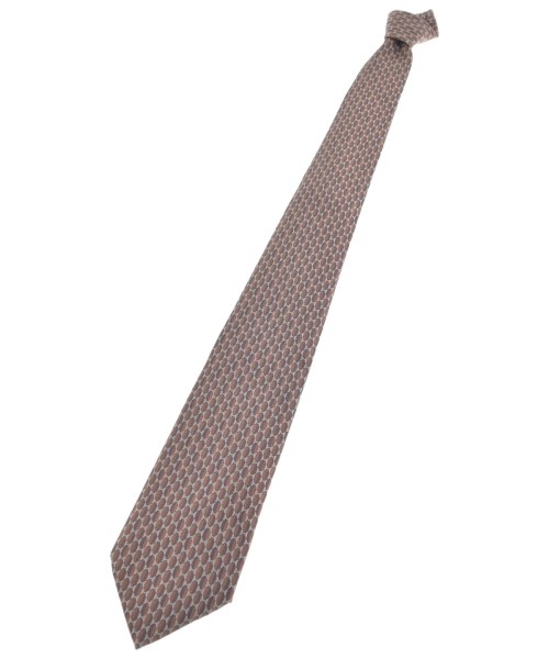HERMES(エルメス)ネクタイ 茶 サイズ:-/2200661679609