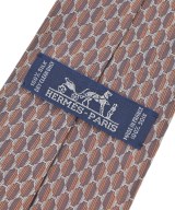 HERMES（エルメス）ネクタイ 茶 サイズ:- メンズ/2200661679609